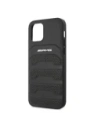Hurtownia GSM - Etui AMG AMHCP12LGSEBK Apple iPhone 12 Pro Max hardcase kožené s raženými liniemi černé/black - MRS103 - {ean13} - Hurt