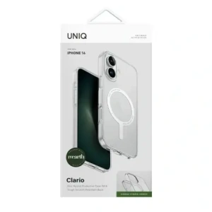 Hurtownia GSM - UNIQ Clario Apple iPhone 16 Magclick Töltés átlátszó tiszta - UNIQ1365 - {ean13} - Hurt