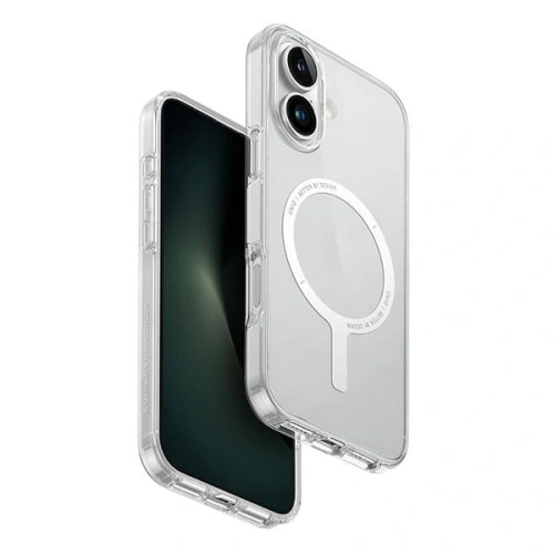 Etui UNIQ Clario Apple iPhone 16 Plus Magclick Charging przeźroczysty/lucent clear