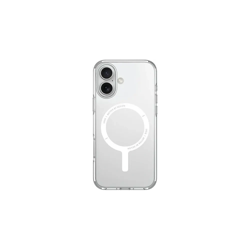Hurtownia GSM - UNIQ Clario Apple iPhone 16 Plus Magclick Töltés átlátszó tiszta - UNIQ1366 - {ean13} - Hurt
