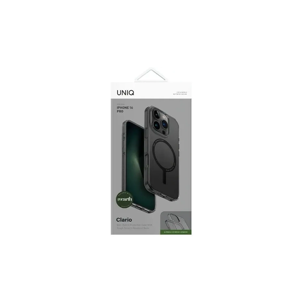 Hurtownia GSM - Etui UNIQ Clario Apple iPhone 16 Pro Magclick Charging dymny/smoke - UNIQ1367 - {ean13} - Hurt