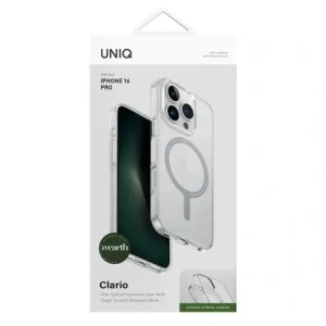 Hurtownia GSM - UNIQ Clario Apple iPhone 16 Pro Magclick Töltő áttetsző tiszta - UNIQ1368 - {ean13} - Hurt