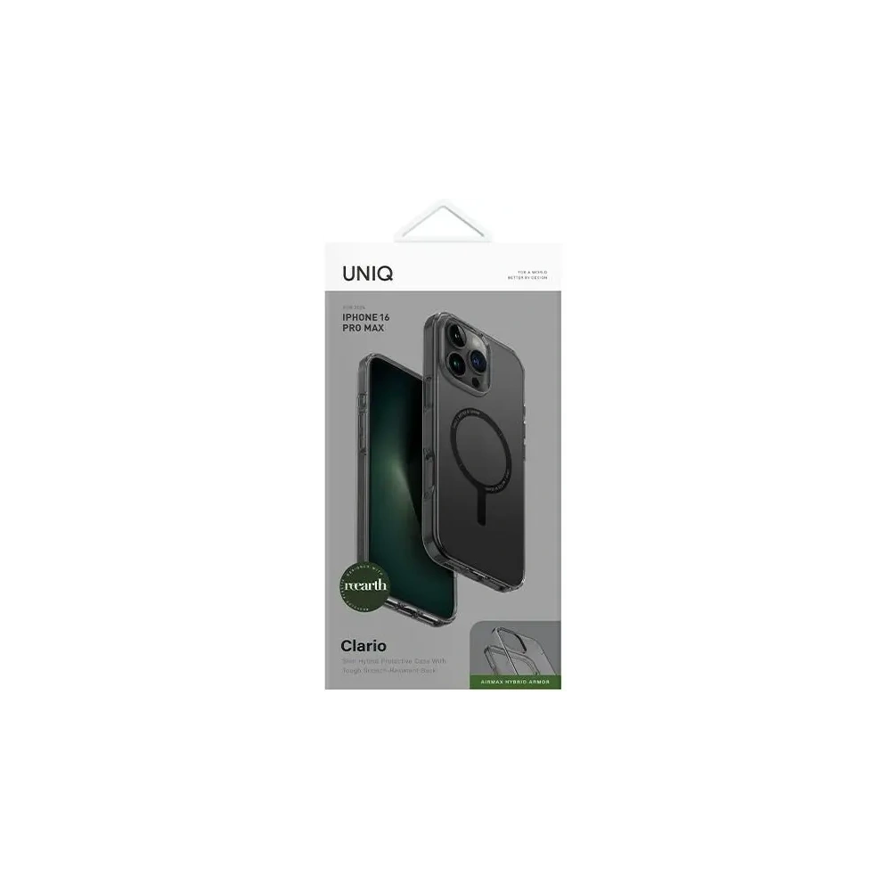 Hurtownia GSM - UNIQ Clario Apple iPhone 16 Pro Max Magclick töltő füst - UNIQ1369 - {ean13} - Hurt
