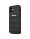 Wholesale AMG AMHCP12SGSEBK Apple iPhone 12 mini hardcase Leather Debossed Lines black - MRS108 - {ean13} - Hurt