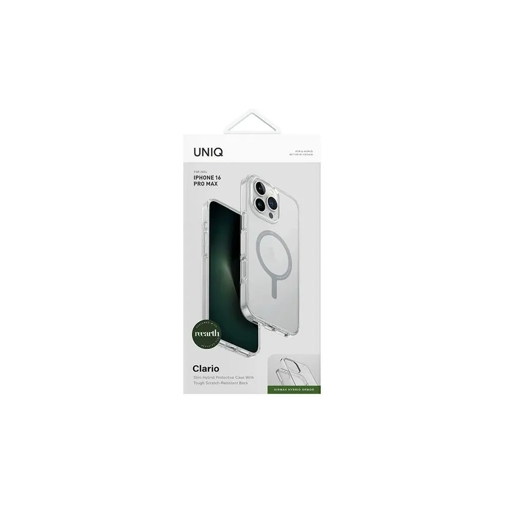 Hurtownia GSM - UNIQ Clario Apple iPhone 16 Pro Max Magclick Ladegerät durchscheinend klar - UNIQ1370 - {ean13} - Hurt