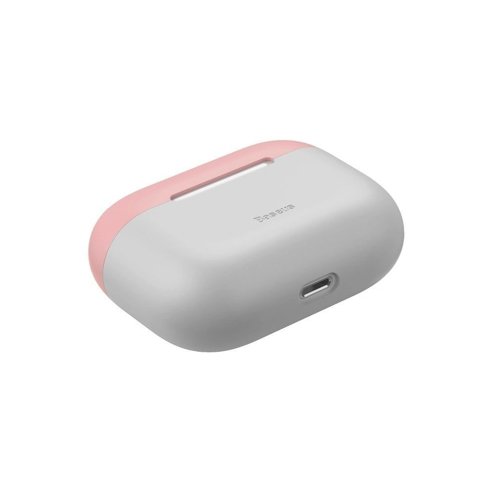 Hurtownia GSM - Silikonhülle Baseus Super Thin für Apple AirPods Pro (grau-rosa) - BSU1149GRYPNK - {ean13} - Hurt