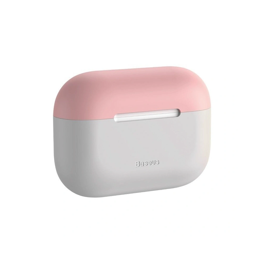 Hurtownia GSM - Silikonhülle Baseus Super Thin für Apple AirPods Pro (grau-rosa) - BSU1149GRYPNK - {ean13} - Hurt