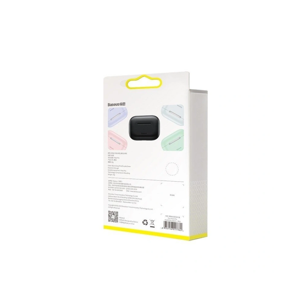 Hurtownia GSM - Silikonhülle Baseus Super Thin für Apple AirPods Pro (grau-rosa) - BSU1149GRYPNK - {ean13} - Hurt