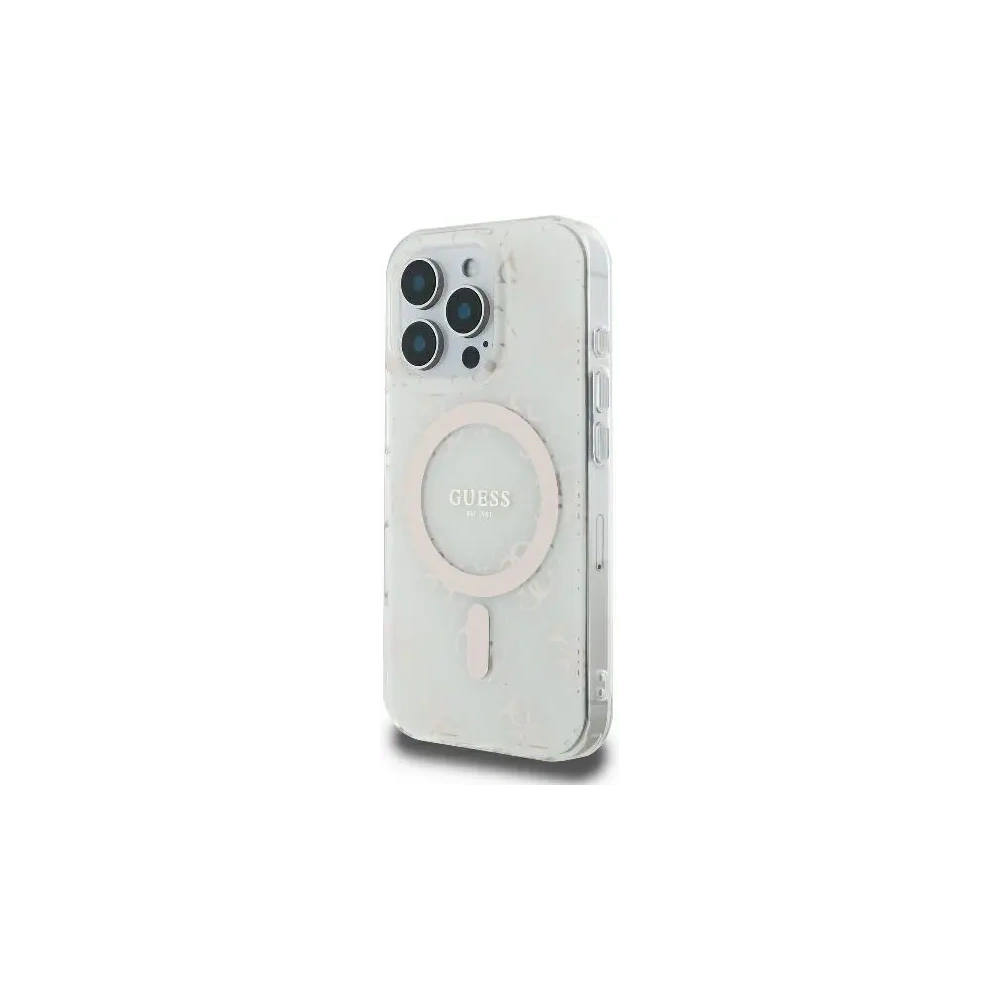 Hurtownia GSM - Guess GUHMP16LH4DTEH Apple iPhone 16 Pro Hardcase IML 4G Hintergrund MagSafe weiß - GUE003974 - {ean13} - Hurt