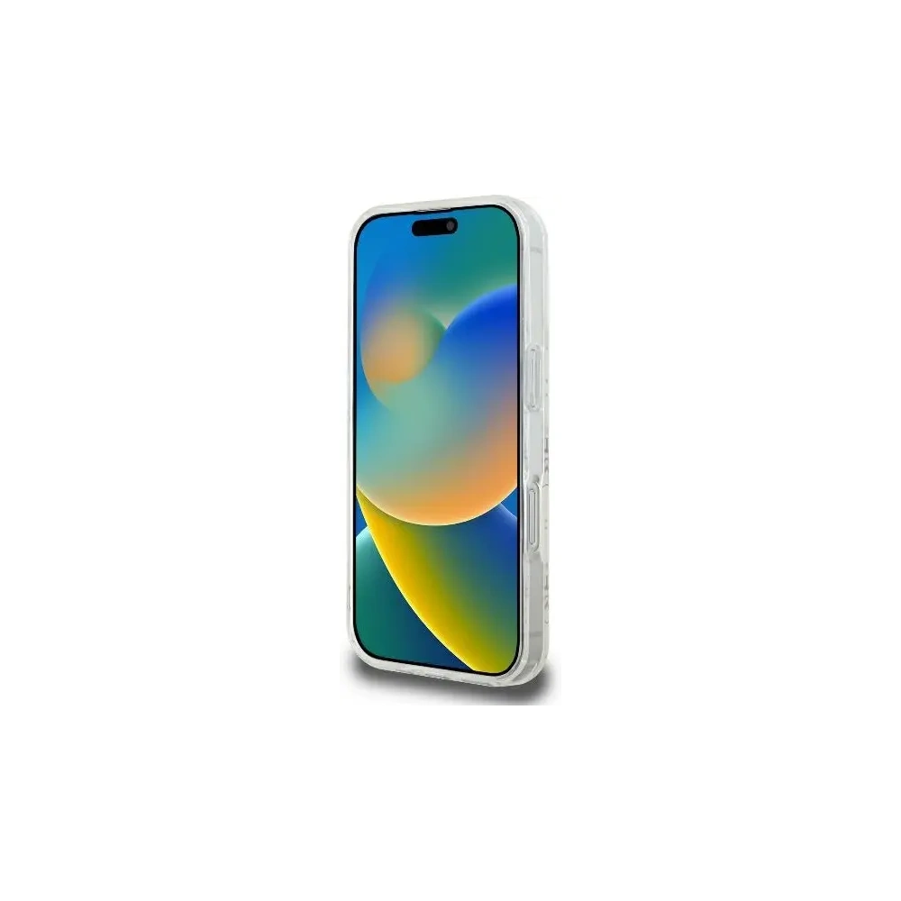 Hurtownia GSM - Etui Guess GUHMP16LH4DTEH Apple iPhone 16 Pro hardcase IML 4G Background MagSafe biały/white - GUE003974 - {ean13} - Hurt