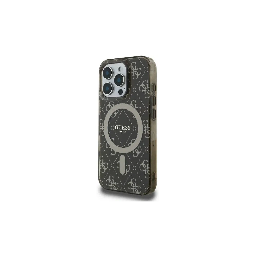 Hurtownia GSM - Guess GUHMP16LH4DTEW Apple iPhone 16 Pro Hardcase IML 4G Hintergrund MagSafe braun - GUE003970 - {ean13} - Hurt