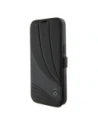 Hurtownia GSM - Mercedes MEBKP15L8ROLK Apple iPhone 15 Pro husă din piele cu model Wave neagră - MRS110 - {ean13} - Hurt