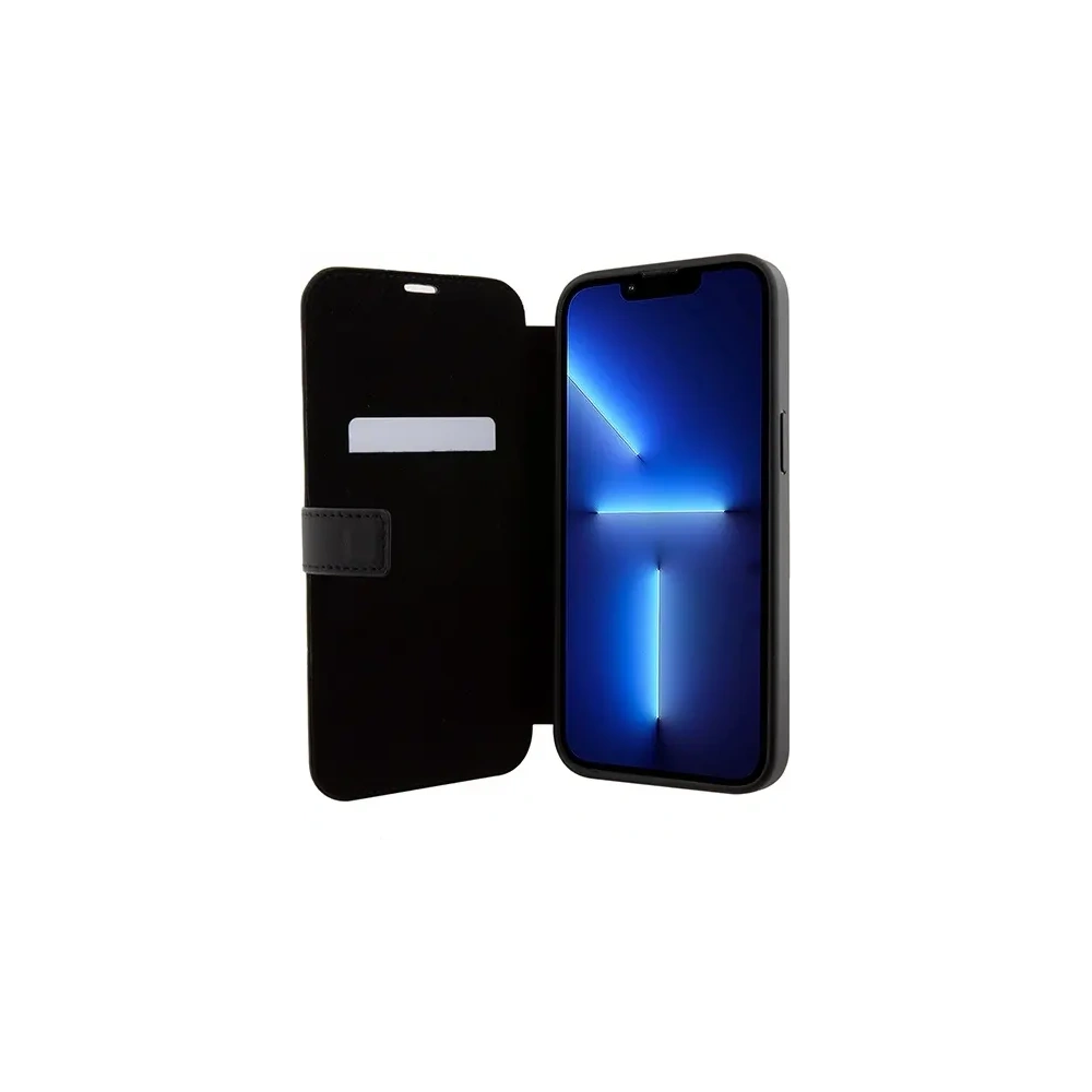 Hurtownia GSM - Mercedes MEBKP15L8ROLK Apple iPhone 15 Pro husă din piele cu model Wave neagră - MRS110 - {ean13} - Hurt