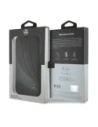 Hurtownia GSM - Mercedes MEBKP15L8ROLK Apple iPhone 15 Pro husă din piele cu model Wave neagră - MRS110 - {ean13} - Hurt