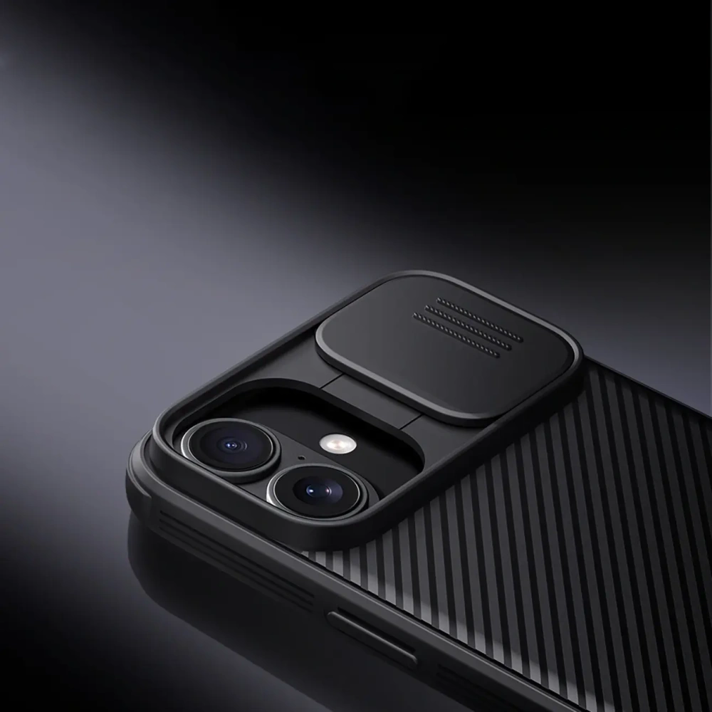 Wholesale Nillkin CamShield Pro Magnetic Case na Apple iPhone 16 black - NLK1607 - {ean13} - Hurt