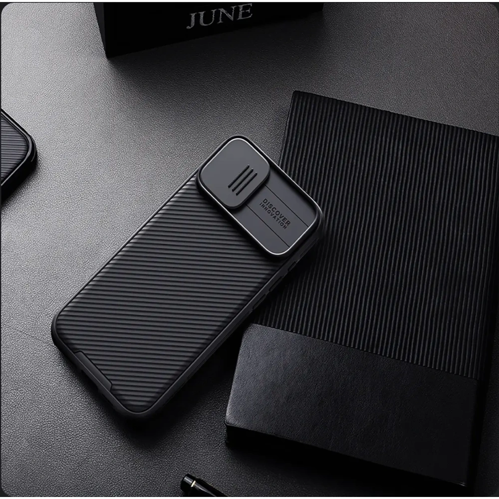 Hurtownia GSM - Etui Nillkin CamShield Pro Magnetic Case na Apple iPhone 16 czarne - NLK1607 - {ean13} - Hurt