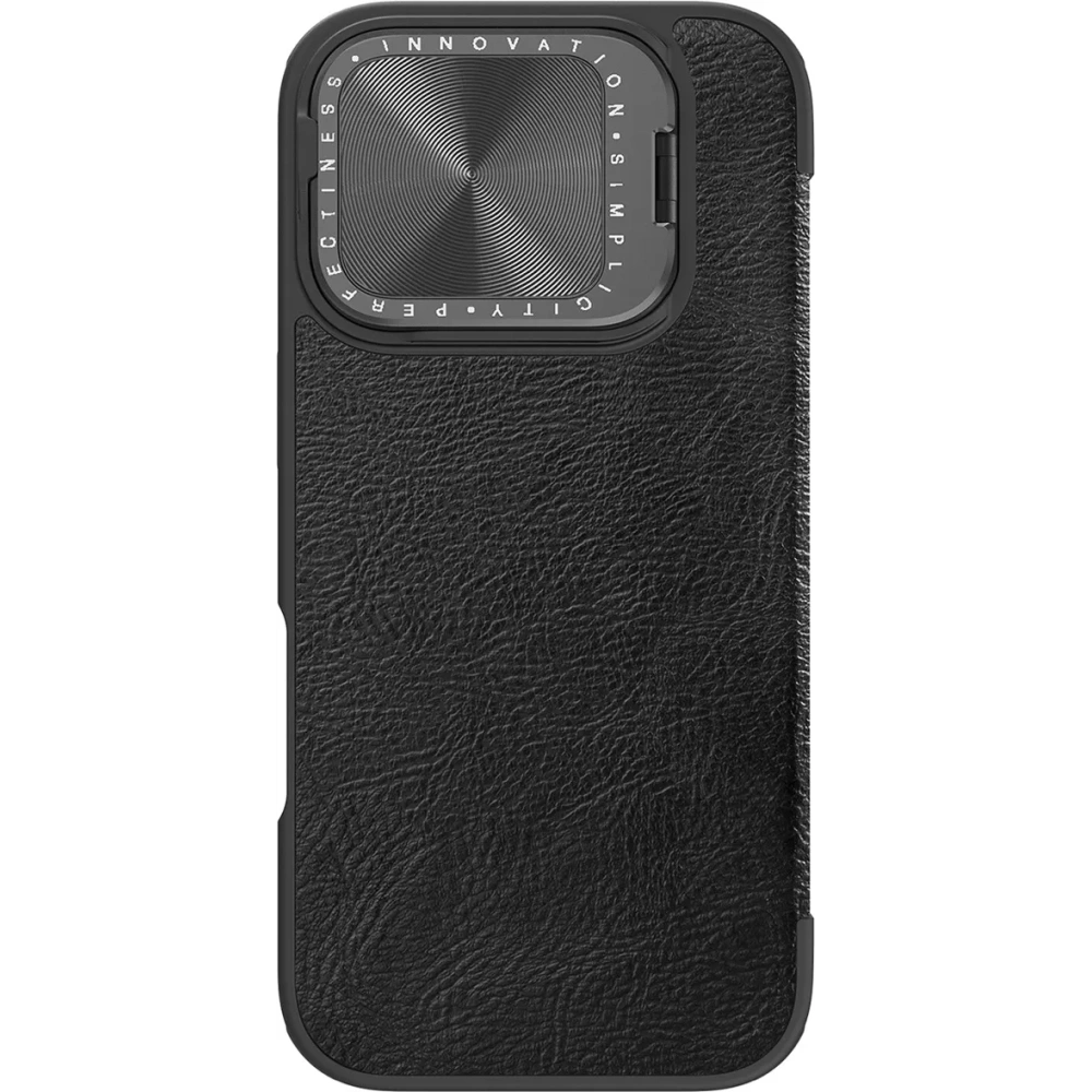 Hurtownia GSM - Nillkin Qin Prop Lederhülle Apple iPhone 16 Pro Max schwarz - NLK1608 - {ean13} - Hurt