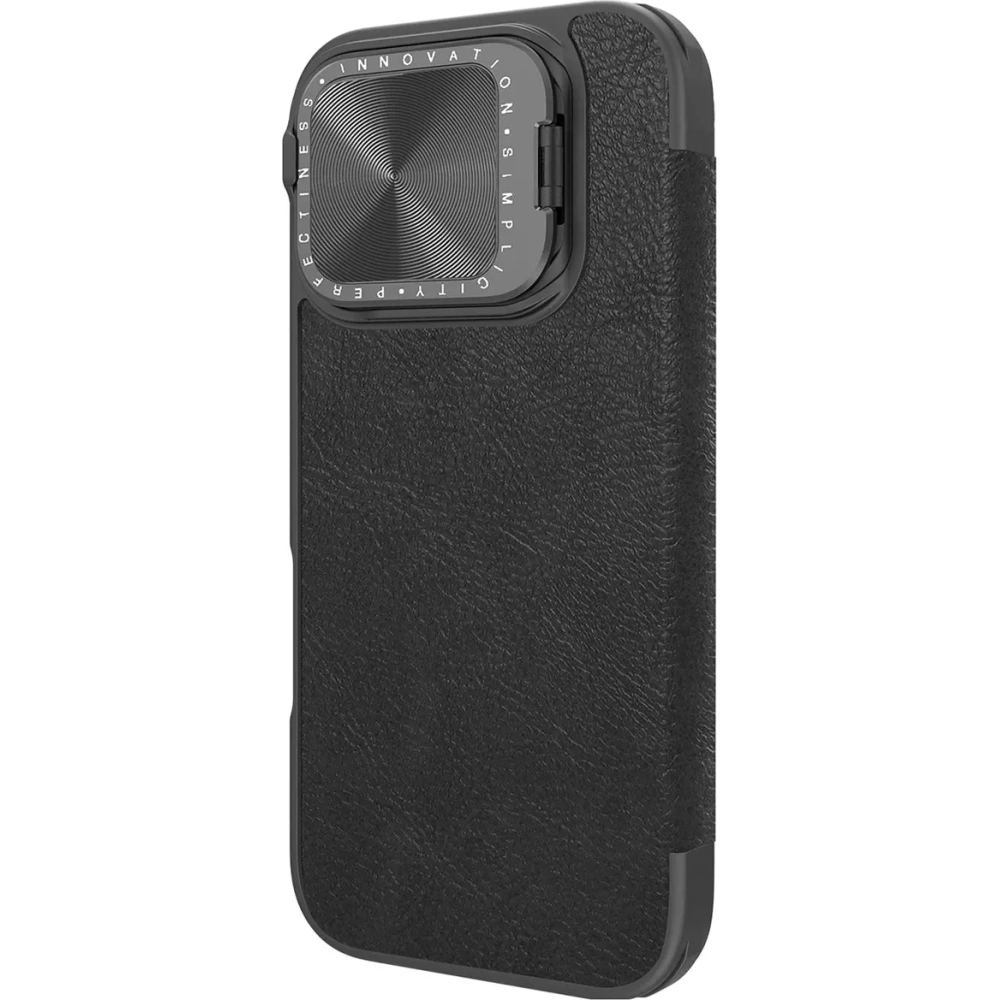 Hurtownia GSM - Nillkin Qin Prop Lederhülle Apple iPhone 16 Pro Max schwarz - NLK1608 - {ean13} - Hurt