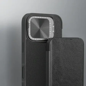 Hurtownia GSM - Nillkin Qin Prop Lederhülle Apple iPhone 16 Pro Max schwarz - NLK1608 - {ean13} - Hurt