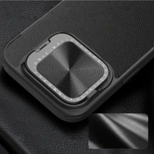 Hurtownia GSM - Nillkin Qin Prop Lederhülle Apple iPhone 16 Pro Max schwarz - NLK1608 - {ean13} - Hurt