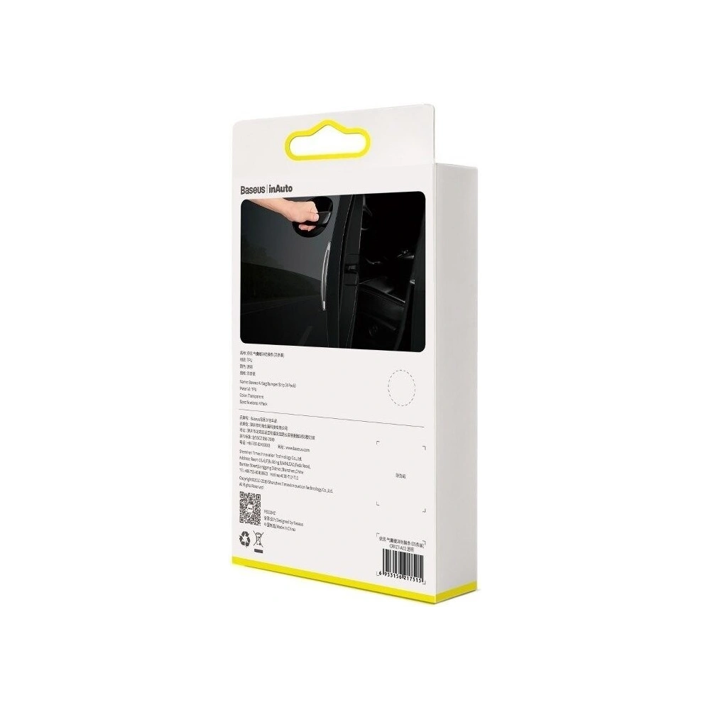 Hurtownia GSM - Listwa ochronna, odbojnik Baseus Airbag do drzwi samochodu 4szt. (przezroczysta) - BSU1152CL - {ean13} - Hurt