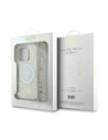 Hurtownia GSM - Guess GUHMP16LHCPOFPH Apple iPhone 16 Pro kemény tok IML Virágok Mindenhol Elektro Gyöngy Pánt MagSafe fehér - GUE003947 - {ean13} - Hurt