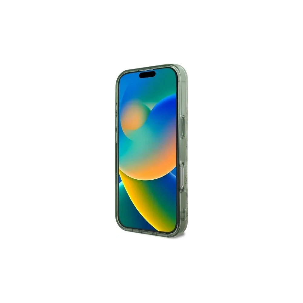 Hurtownia GSM - Etui Guess GUHMP16LHFWBDCEN Apple iPhone 16 Pro hardcase IML Flower & Tonal Circle MagSafe zielony/green - GUE003994 - {ean13} - Hurt