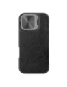Etui Nillkin Qin Prop Leather Case Apple iPhone 16 czarne