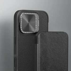Hurtownia GSM - Nillkin Qin Prop Lederhülle Apple iPhone 16 schwarz - NLK1610 - {ean13} - Hurt