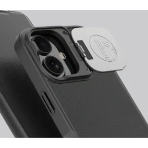 Hurtownia GSM - Nillkin Qin Prop Lederhülle Apple iPhone 16 schwarz - NLK1610 - {ean13} - Hurt