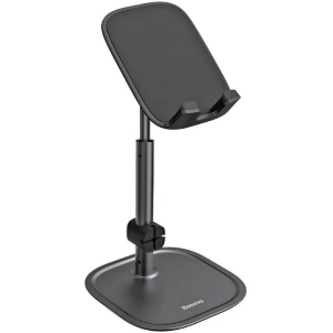 Stojak teleskopowy Baseus na telefon/tablet (czarny)