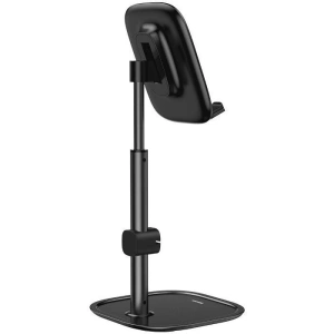Stojak teleskopowy Baseus na telefon/tablet (czarny)