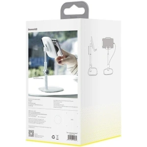 Stojak teleskopowy Baseus na telefon/tablet (czarny)