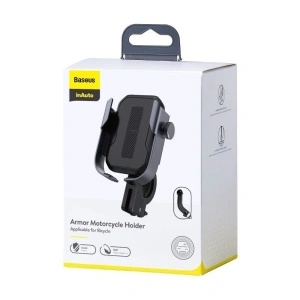 Hurtownia GSM - Uchwyt do telefonu Baseus Armor do motocyklu / roweru / hulajnogi / skutera (czarny) - BSU1165BLK - {ean13} - Hurt