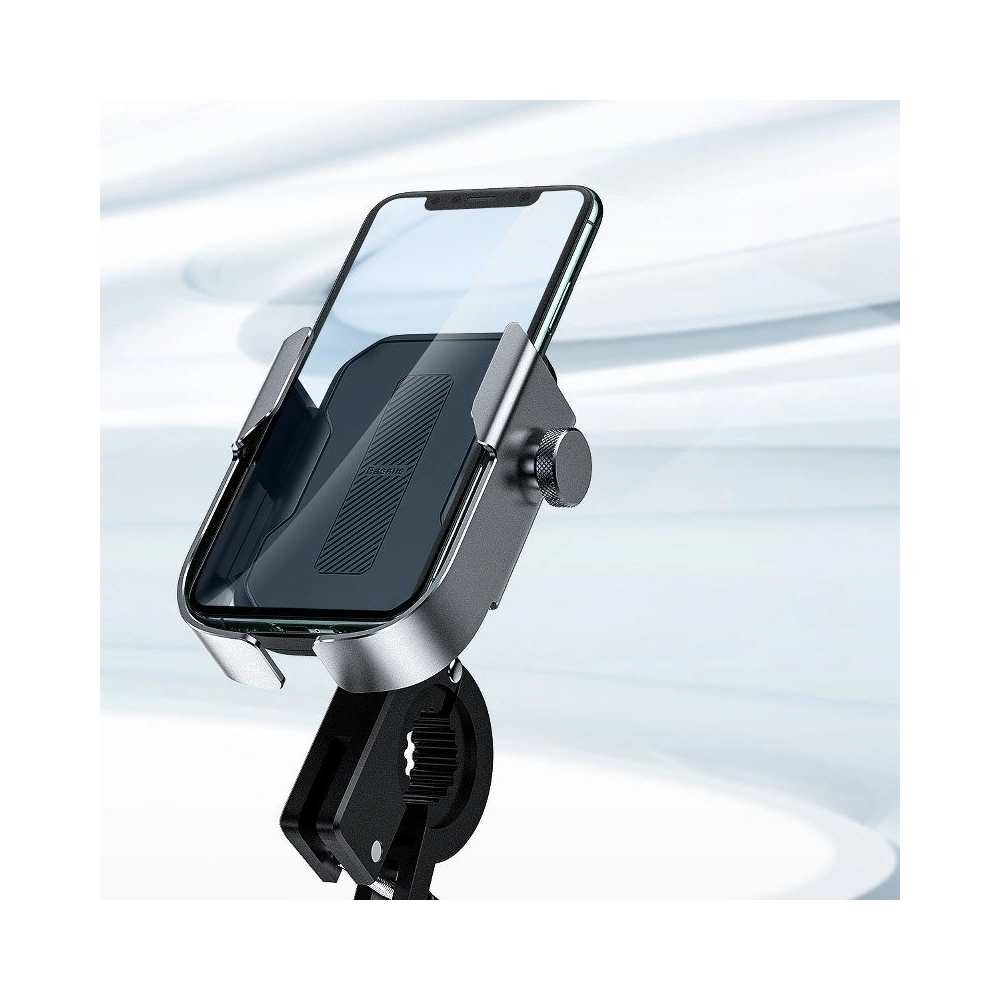 Hurtownia GSM - Uchwyt do telefonu Baseus Armor do motocyklu / roweru / hulajnogi/ skutera (srebrny) - BSU1166SLV - {ean13} - Hurt