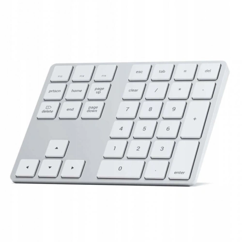 Bezprzewodowa klawiatura numeryczna Satechi  Aluminium Extended Keypad (silver)