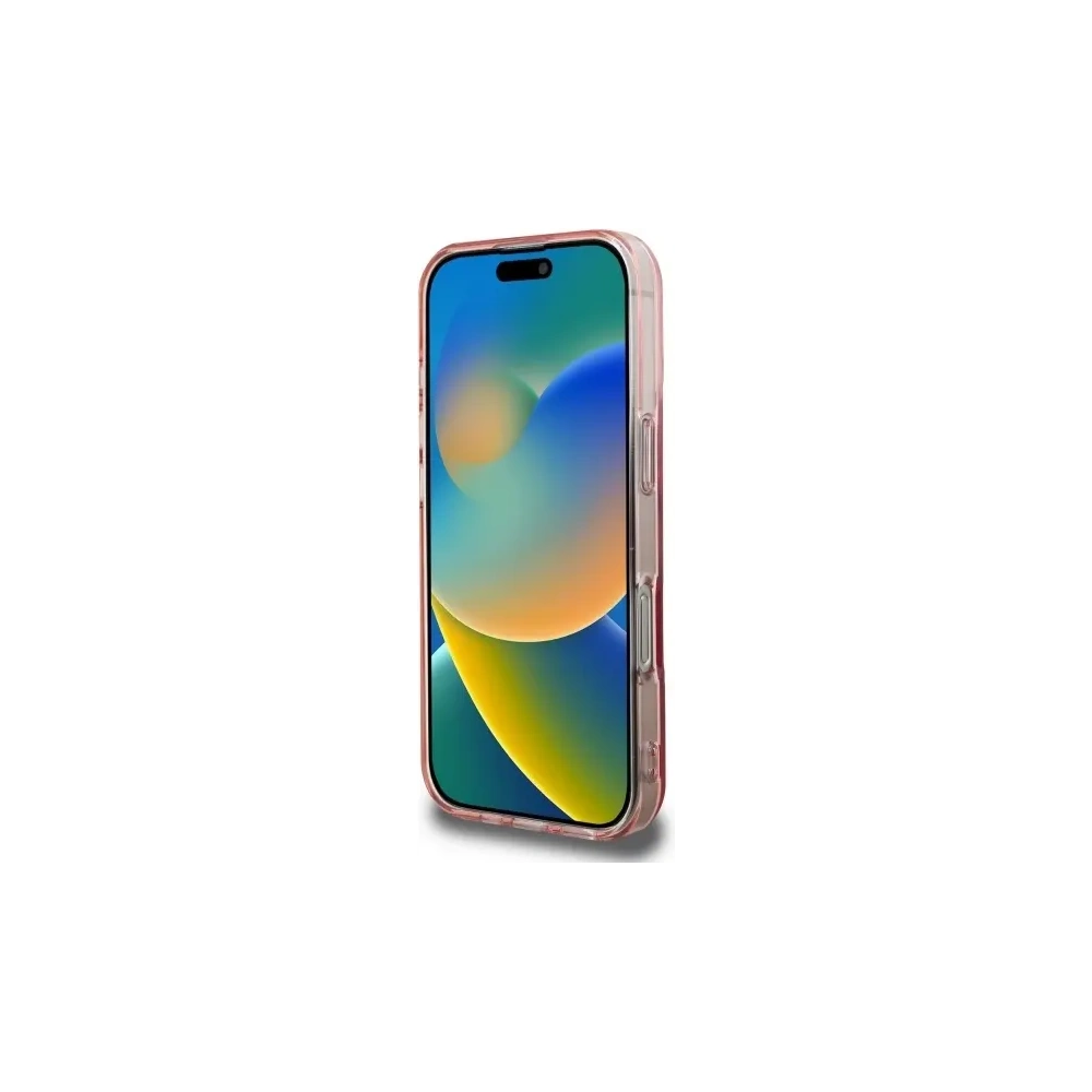 Hurtownia GSM - Guess GUHMP16LPFTDTEP Apple iPhone 16 Pro carcasă dură IML cu cristale strass MagSafe roz - GUE003978 - {ean13} - Hurt