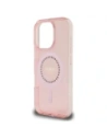 Wholesale Guess GUHMP16LPFTDTEP Apple iPhone 16 Pro hardcase IML Rhinestones MagSafe pink - GUE003978 - {ean13} - Hurt