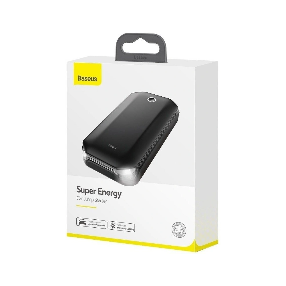 Hurtownia GSM - Powerbank / Rozrusznik Baseus Super Energy Car Jump Starter, 8000mAh, 400A, USB (czarny) - BSU1173BLK - {ean13} - Hurt