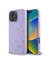 Wholesale Guess GUHMP16LPSAPSMEU Apple iPhone 16 Pro hardcase Saffiano Peony Classic Logo MagSafe purple - GUE004046 - {ean13} - Hurt