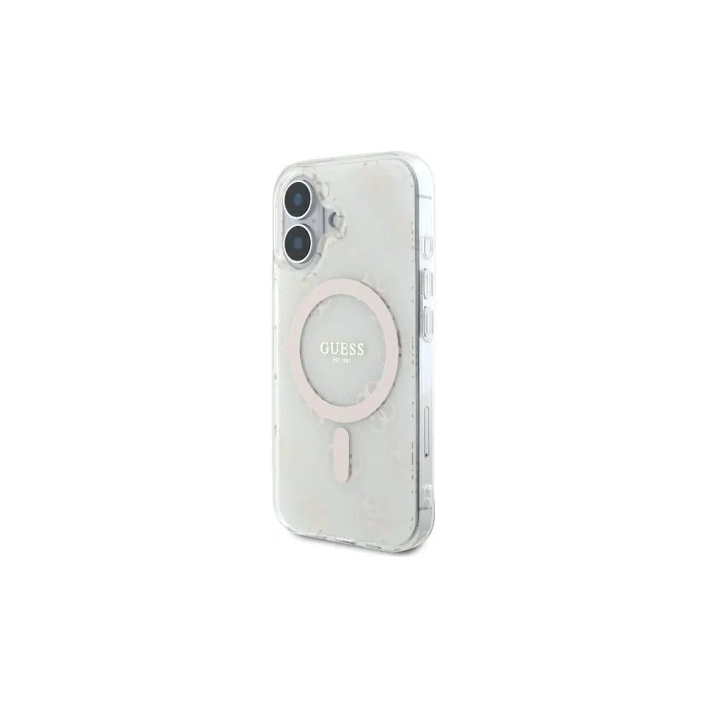 Hurtownia GSM - Guess GUHMP16MH4DTEH Apple iPhone 16 Plus kemény hátlap IML 4G háttér MagSafe fehér - GUE003973 - {ean13} - Hurt