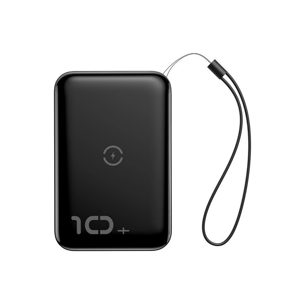 Wholesale Baseus Mini S Bracket 10W Wireless Charger Powerbank 10000mAh 18W Black - BSU1177BLK - {ean13} - Hurt