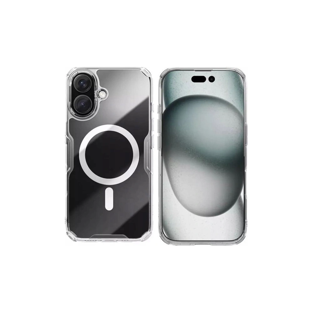 Hurtownia GSM - Etui Nillkin Nature Pro Magnetic Apple iPhone 16 clear/przezroczysty - NLK1611 - {ean13} - Hurt