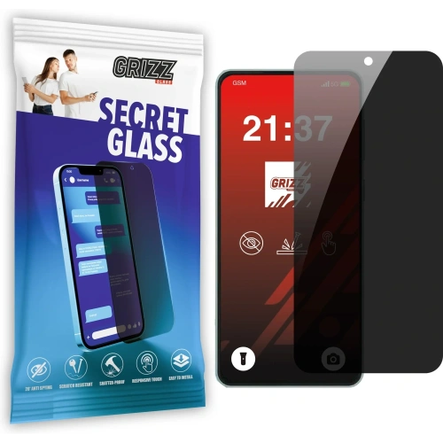 Matowe szkło prywatyzujące GrizzGlass SecretGlass do Samsung Galaxy M55s