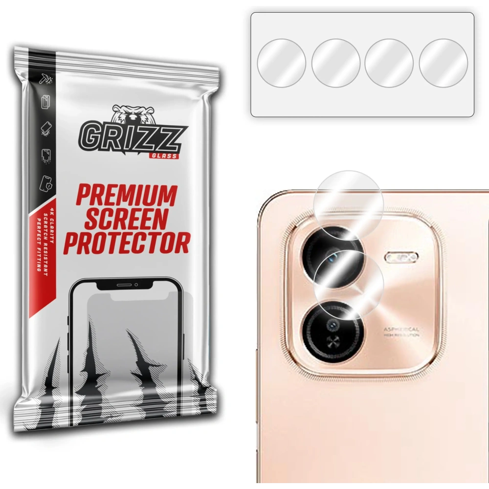 Wholesale GrizzGlass HybridGlass Camera Vivo Y37 Pro - GRZ11667 - {ean13} - Hurt