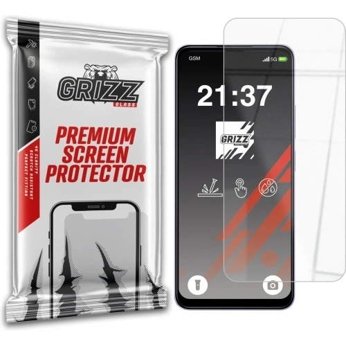 Szkło hybrydowe GrizzGlass HybridGlass do Xiaomi Redmi 14R