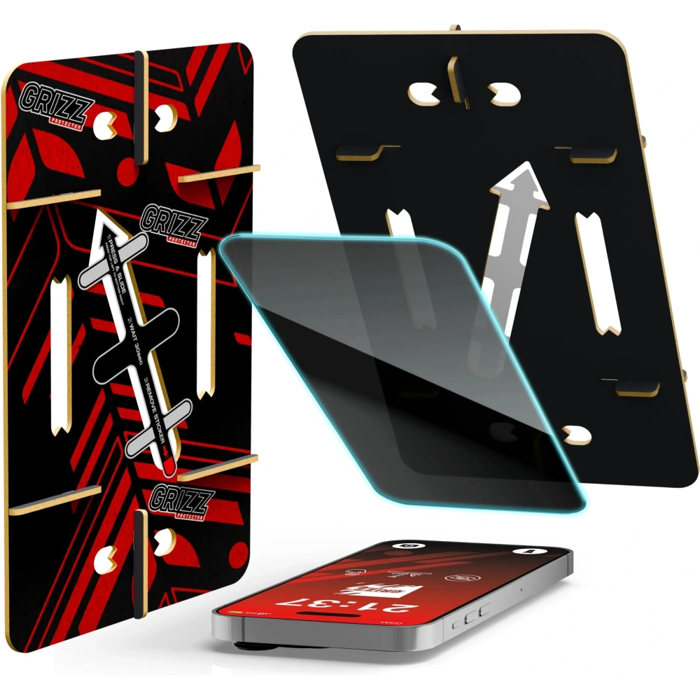 Szkło prywatyzujące GrizzGlass SecretGlass Easy do Apple iPhone 16