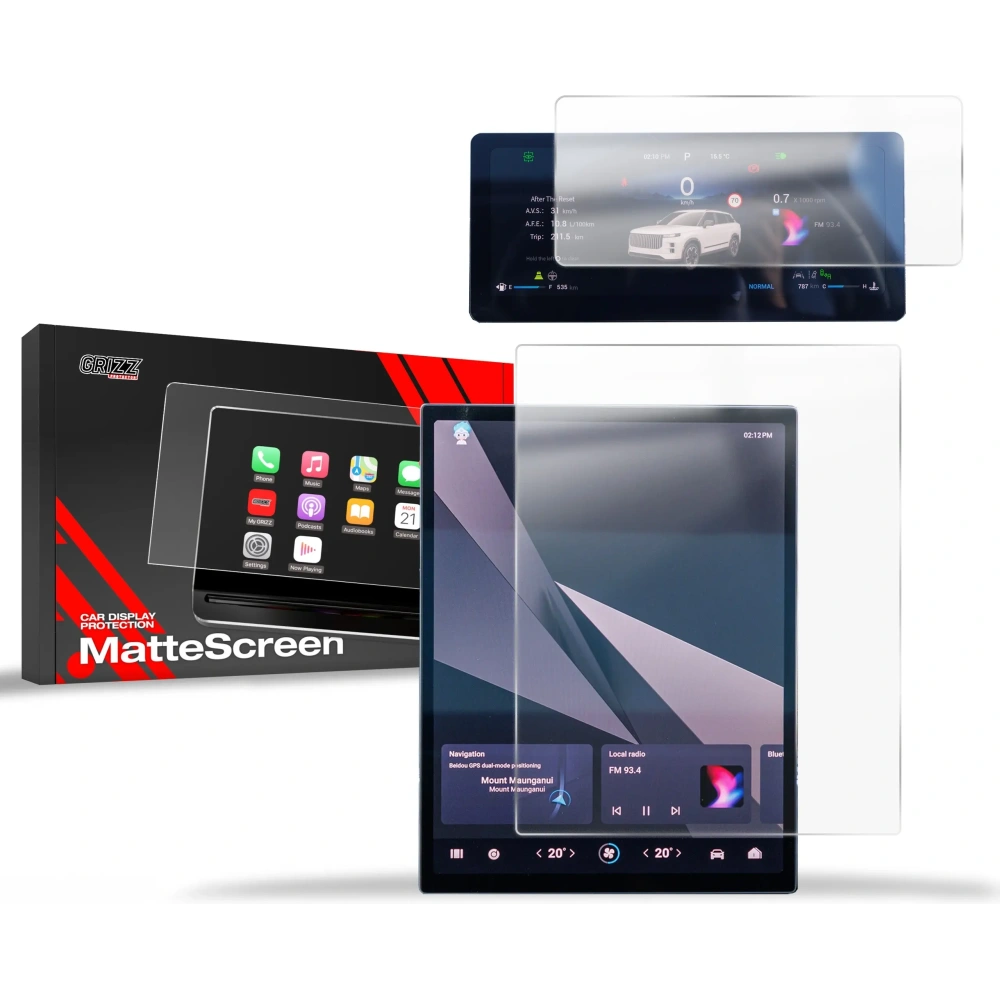 Hurtownia GSM - Matte GrizzGlass CarDisplay Védelem Jaecoo J7 EX+ 14,8" 2024 [2in1] - GRZ11690 - {ean13} - Hurt