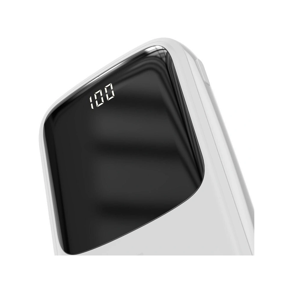 Hurtownia GSM - Powerbank Baseus Qpow z kablem Lightning, 10000mAh, 3A, 15W (biały) - BSU1182WHT - {ean13} - Hurt
