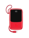 Hurtownia GSM - Powerbank Baseus Qpow z kablem Lightning, 10000mAh, 3A, 15W (czerwony) - BSU1183RED - {ean13} - Hurt